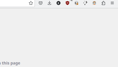 How to pin the Notesnook Web Clipper to toolbar in Firefox